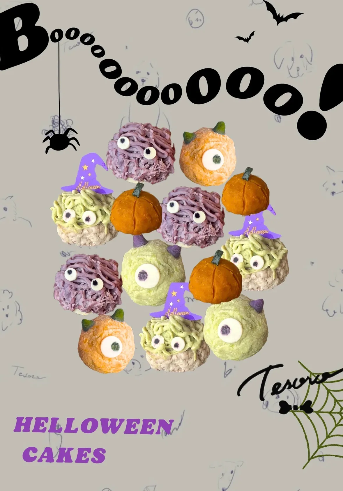 わんこ用ハロウィンケーキ